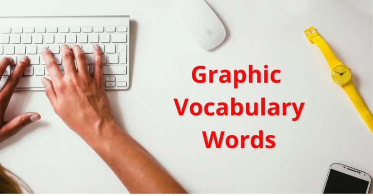 Graphic Design Vocabulary Words